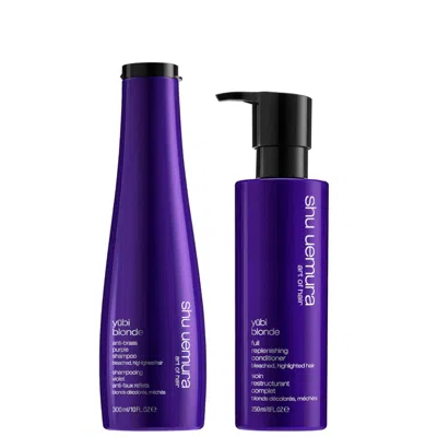 Shu Uemura Art Of Hair Yubi Blonde Neutralise And Nourish Duo In White
