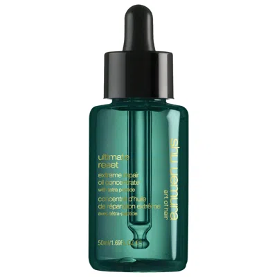 Shu Uemura Ultimate Reset Repair Oil For Very Damaged Hair 1.7 Oz/50 ml In Green