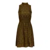 Shumingyu Women's Brown Mask Dress In Brown