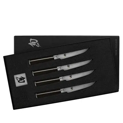 Shun Classic 4-piece Steak Knife Set In Steel