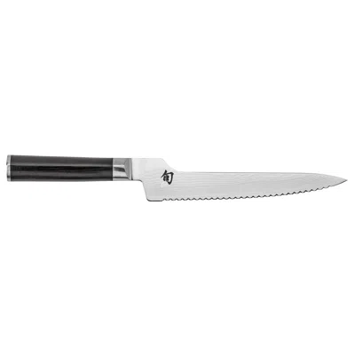 Shun Classic 8.25-inch Offset Bread Knife In Black