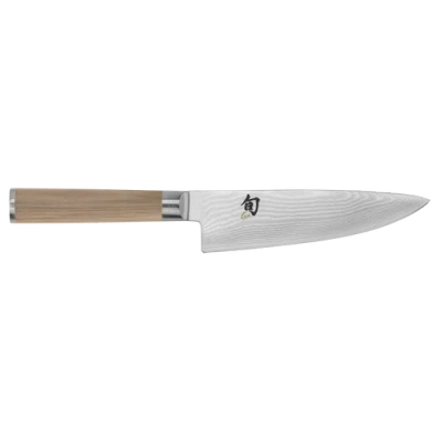 Shun Classic Blonde Chef's Knife, 6 Inch In Silver