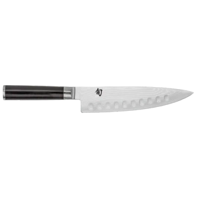 Shun Classic Hollow Ground Chef's Knife, 8 Inch In Black