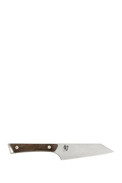Shun Cutlery Kanso 5" Asian Multi-prep Knife In Silver