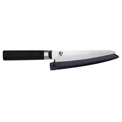 Shun Dual Core 6" Utility/butchery Knife In Black