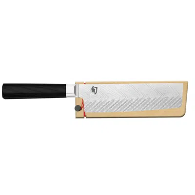 Shun Dual Core 6.5-inch Nakiri Knife W/saya