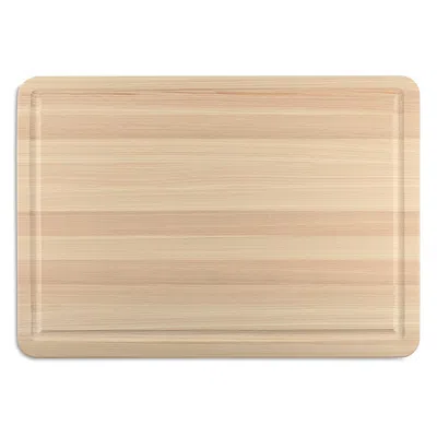 Shun Hinoki Large Reversible Board In Brown