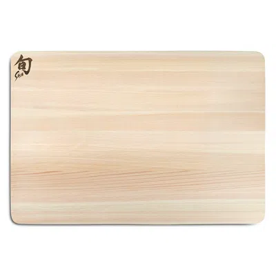 Shun Hinoki Medium Cutting Board In Brown