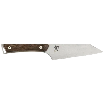 Shun Kanso Asian Multi-prep Knife, 5 Inch In Brown