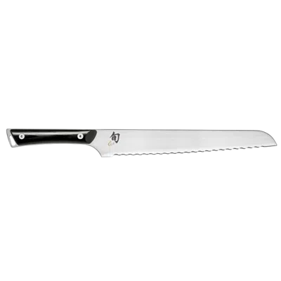 Shun Kazahana 9 Inch Bread Knife In Black