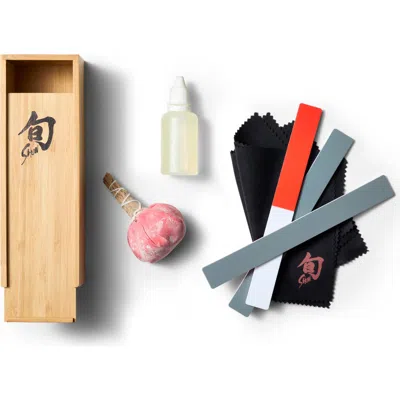 Shun Knife Care Kit In Black