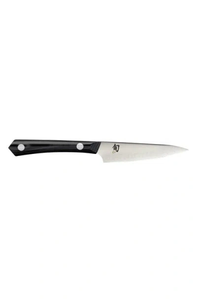 Shun Narukami Stainless Steel Pairing Knife In Black