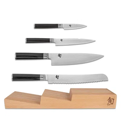 Shun Premier 5 Piece Knife Set In Silver