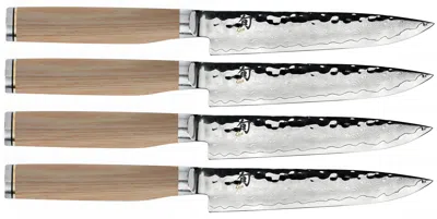 Shun Premier Blonde 4 Piece Steak Knife Set