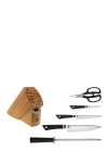 Shun Sora 6-piece Basic Knife Block Set In Black
