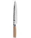 Shun Stainless Steel Premier Blonde 9.5" Slicing Knife In Beige