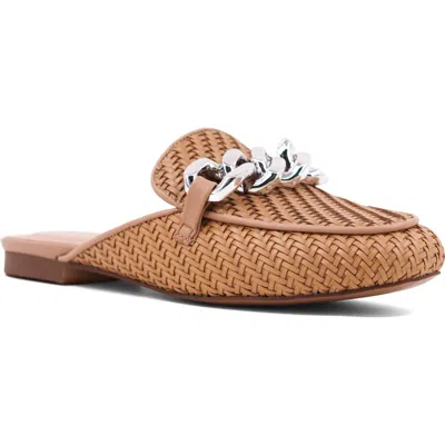Shushop Alexis Chain Mule In Brown