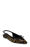 Shushop Amy Slingback Flat In Multi