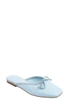 Shushop Andrea Slide Flat In Green
