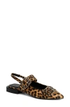 Shushop Angela Slingback Pointed Toe Pump In Multi