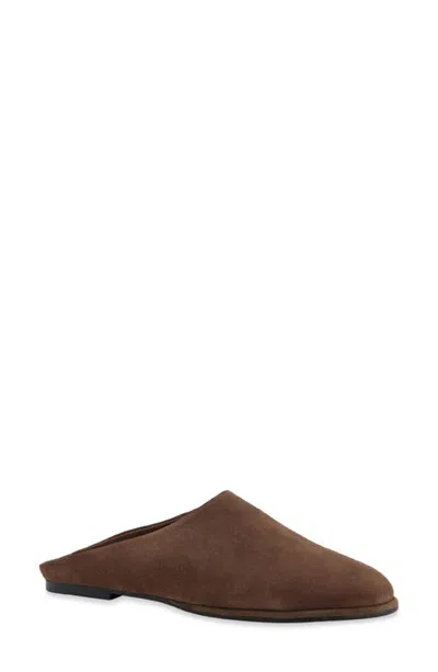 Shushop Anouk Faux Leather Mule In Brown