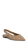 Shushop Arizona Slingback Flat In Multi
