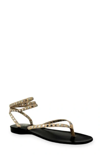 Shushop Bibi Ankle Strap Sandal In Neutral