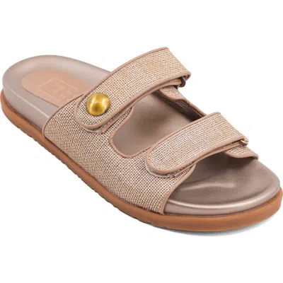 Shushop Blair Slide Sandal In Gold