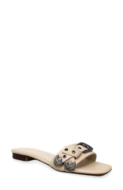Shushop Darryl Slide Sandal In Neutral