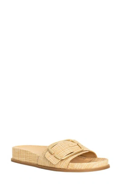 Shushop Delphine Slide Sandal In Neutral