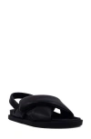 Shushop Delta Slingback Sandal In Black