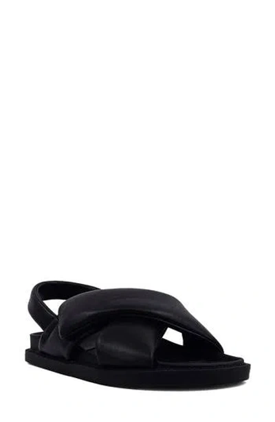 Shushop Delta Slingback Sandal In Black