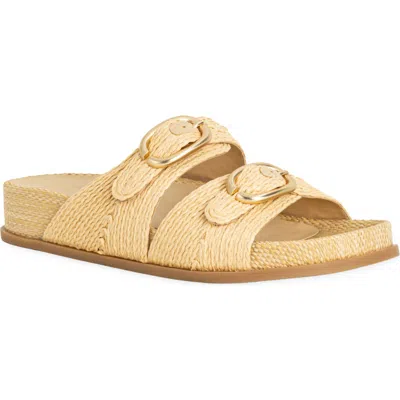 Shushop Demi Slide Sandal In Neutral