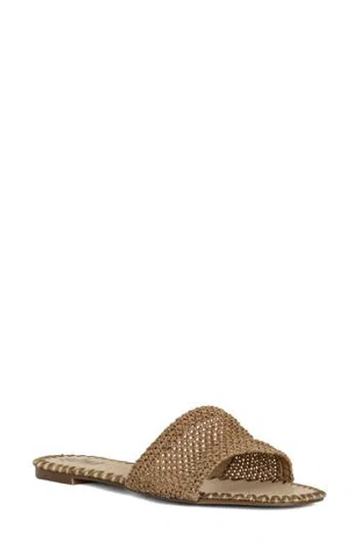 Shushop Dixie Slide Sandal In Brown
