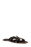 Shushop Donatella Slide Sandal In Black