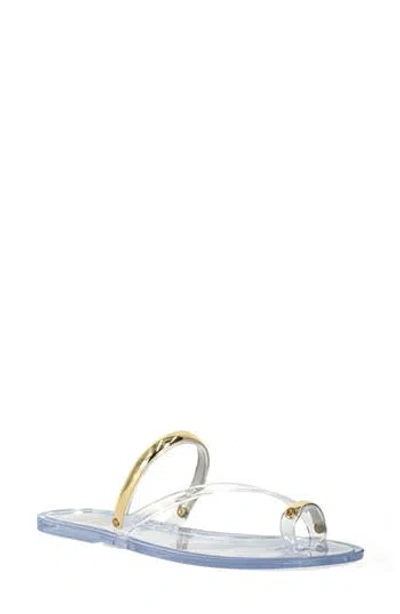 Shushop Dottie Toe Loop Sandal In Multi