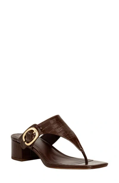 Shushop Elodie Flip Flop In Brown