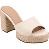 Shushop Elvira Platform Slide Sandal