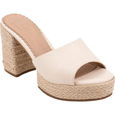 Shushop Elvira Platform Slide Sandal