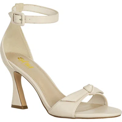 Shushop Emelie Ankle Strap Sandal In Neutral