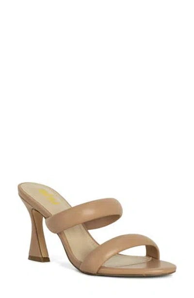 Shushop Fedora Slide Sandal In Brown