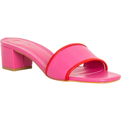 Shushop Finley Slide Sandal In Pink