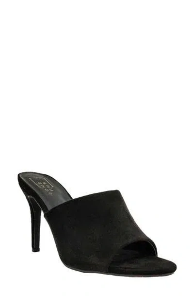 Shushop Fiorella Mule In Black Suede