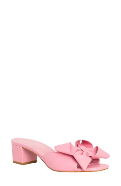 Shushop Flora Slide Sandal In Pink
