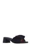 Shushop Frances Slide Sandal In Black