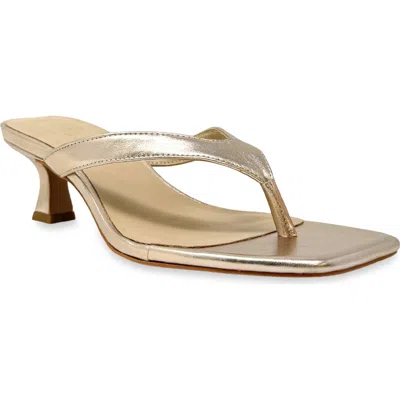 Shushop Franny Kitten Heel Flip Flop In Multi