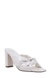 Shushop Gerri Knot Sandal In Pearl
