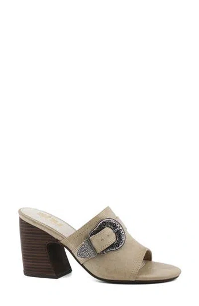 Shushop Giselle Faux Leather Slide Sandal In Multi