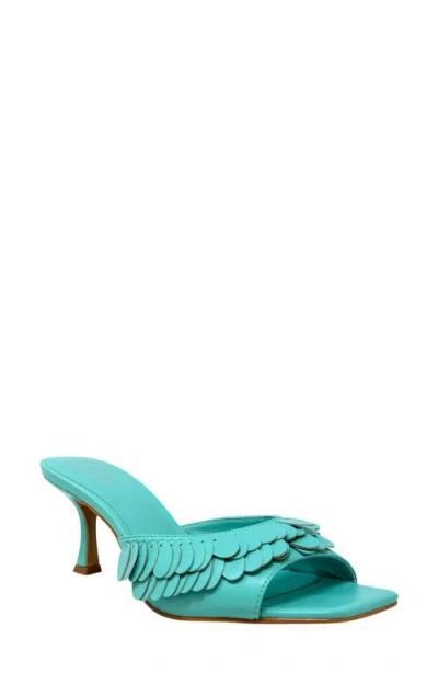 Shushop Grace Slide Sandal In Green