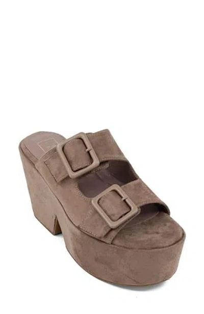 Shushop Graceland Platform Sandal In Brown